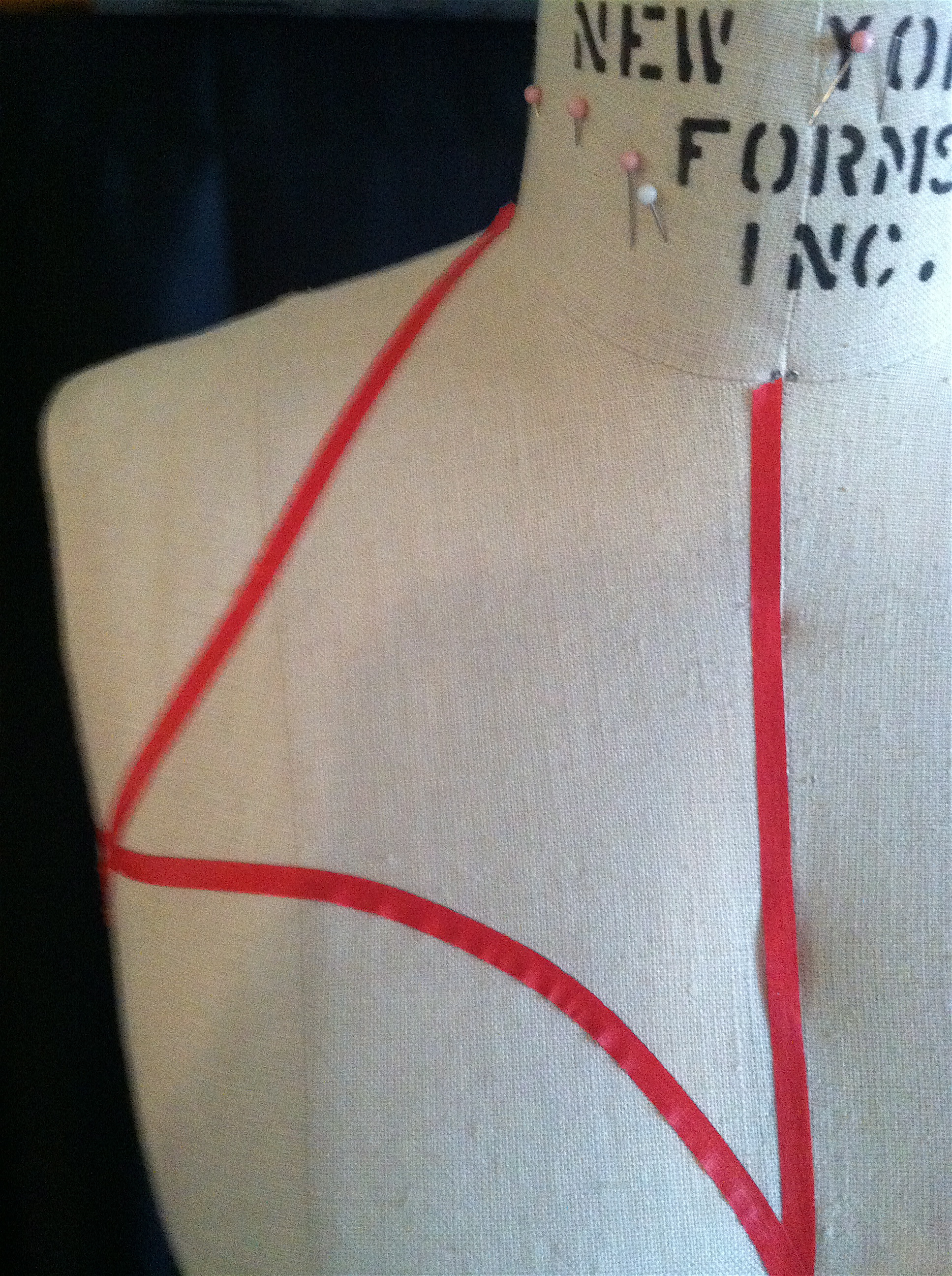 HOW TO DRAPE WITH DRAPING TAPE 